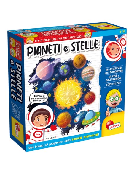 I'm a Genius Pianeti e Stelle - Lisciani