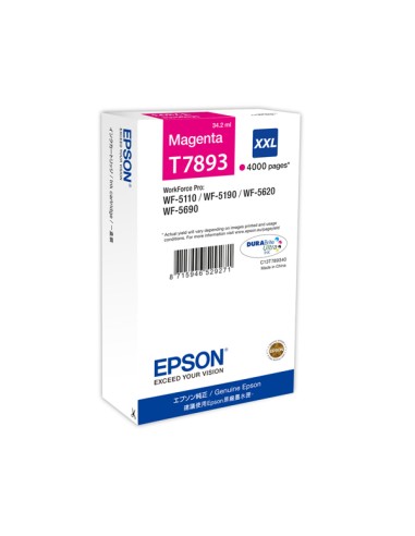 Epson - Tanica - Magenta - T7893 - C13T789340 - 34,2ml