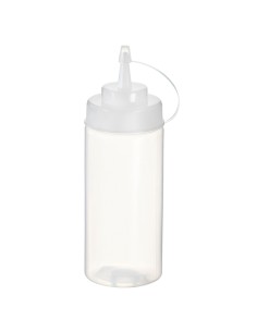 Squeeze bottle - per salse - 500 ml - trasparente - Leone