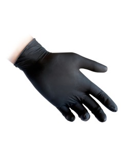 Guanti in nitrile N81 - tg L - nero - Reflexx - conf. 100 pezzi 2