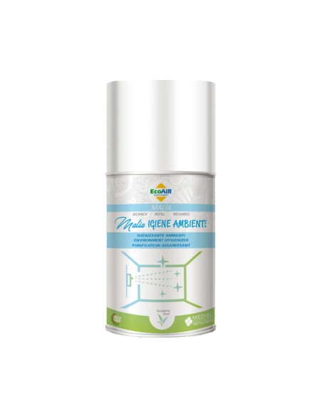 Refill igiene ambiente per diffusore Basic Fresh - eucalipto - 250 ml - Medial International