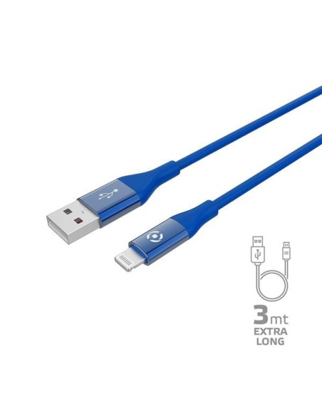 USBA TO LIGHTNING 12W 3MT CABLE MFI