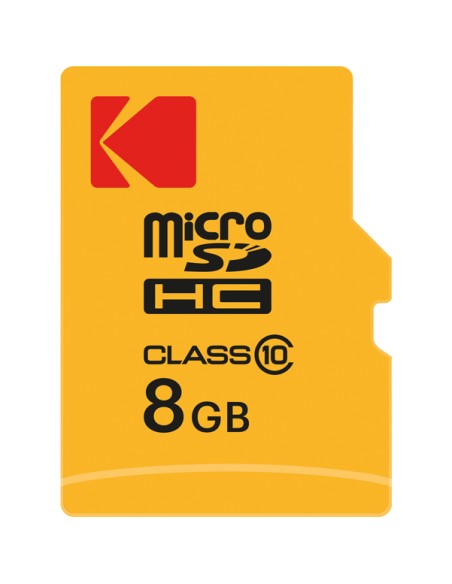 Kodak - Micro SDHC Class 10 Extra - EKMSDM8GHC10CK - 8 GB