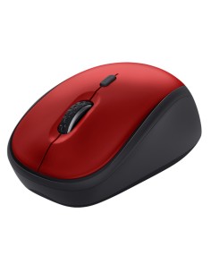 Mouse wireless Yvi+ - silenzioso - rosso - Trust