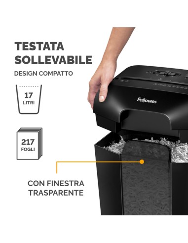 Distruggidocumenti LX 50 - a frammenti - Fellowes