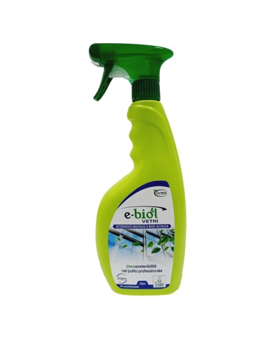 Detergente vetri e multiuso Ebiol - trigger 750 ml - Livrex