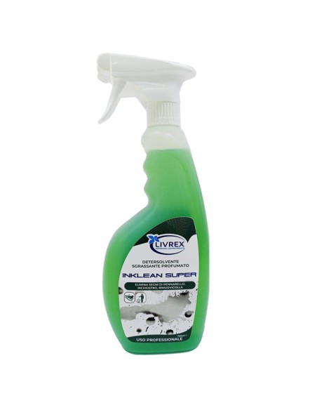 Detergente sgrassatore Inklean Super - menta - 750ml - Livrex