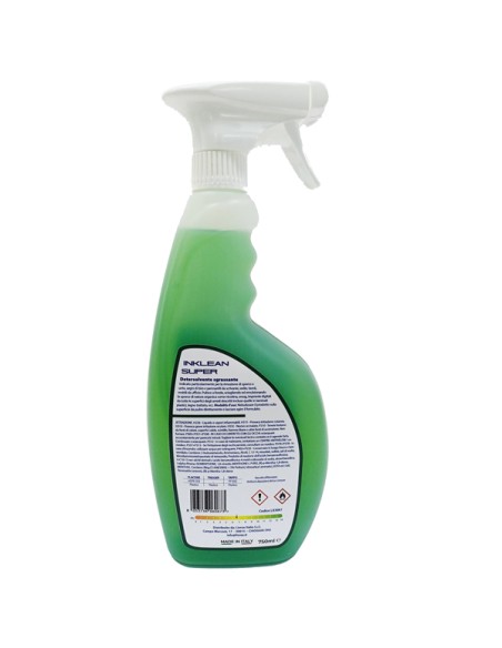 Detergente sgrassatore Inklean Super - menta - 750ml - Livrex