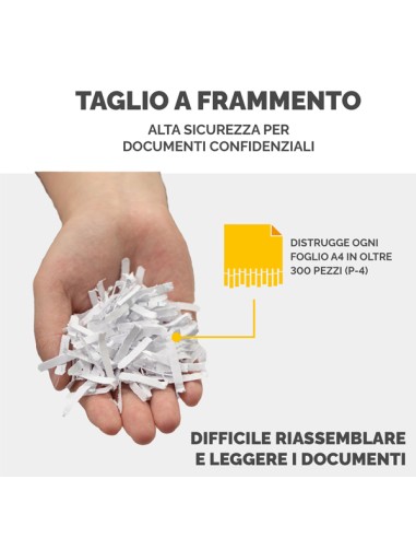 Distruggidocumenti 53C - a frammenti - Fellowes