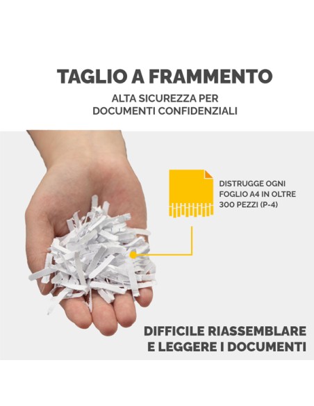 Distruggidocumenti 53C - a frammenti - Fellowes