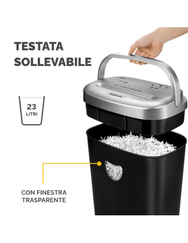 Distruggidocumenti 53C - a frammenti - Fellowes