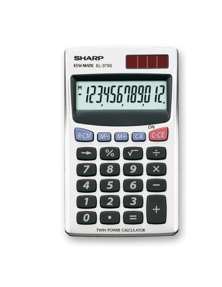 Sharp - Calcolatrice tascabile - EL379SB