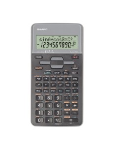 Sharp - Calcolatrice scientifica - Grigio - EL531THBGY