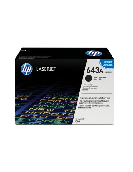 Hp - Toner originale - 643A - Nero - Q5950A - 11.000 pag