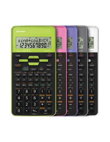 Sharp - Calcolatrice scientifica - Rosa - EL531THBPK