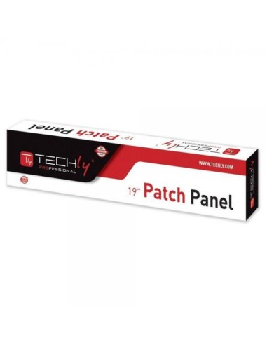 Pannello Patch UTP 24 Posti RJ45 Cat.5E Techly