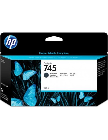 HP 745 DA 130 ML NERO OPACO