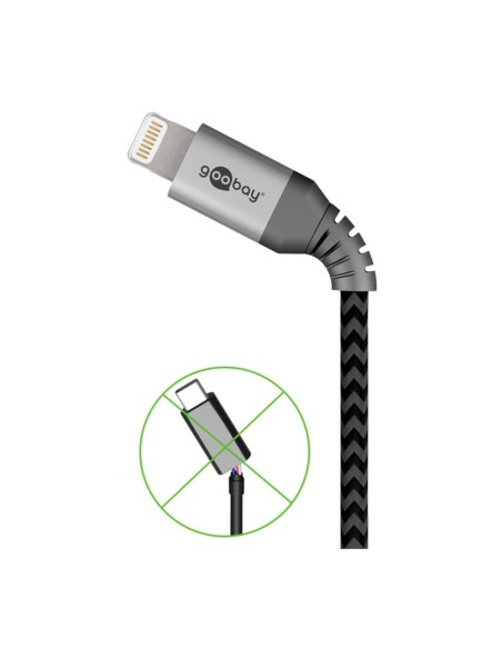 Cavo Apple Lightning 8 Pin a USB tipo A 2m Grigio