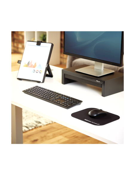 MOUSEPAD MICROBAN NERO