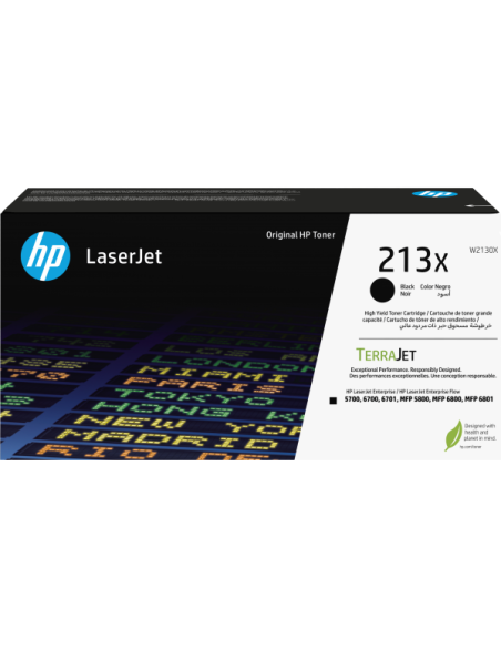 TONER ORIGINALE NERO HP 213X