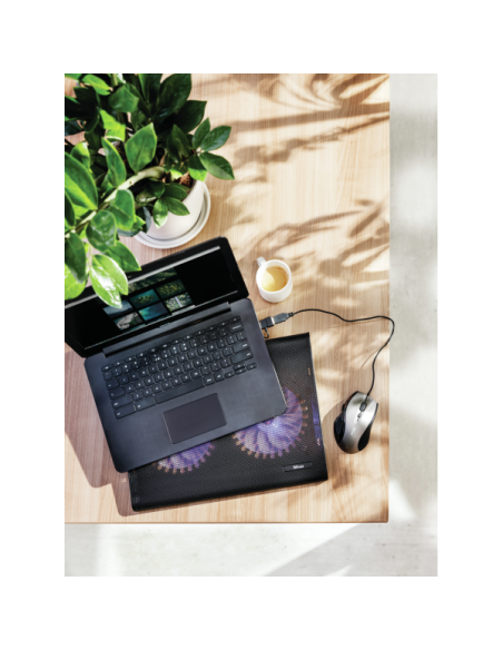 AZUL LAPTOP COOLING STAND DUAL FANS