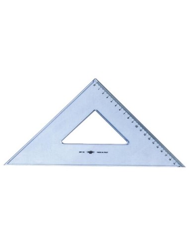 SQUADRA 45° 30CM LINEA UNI