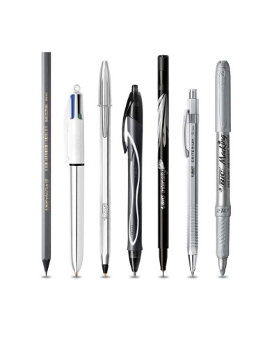 SILVER SET BLOCCO APPUNTI + PENNE