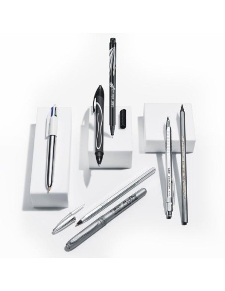 SILVER SET BLOCCO APPUNTI + PENNE