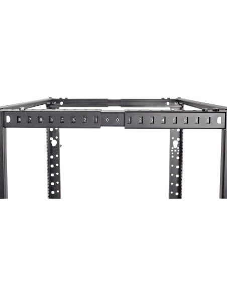 Open Frame Rack 19'' 4 Montanti 26U con profondità regolabile