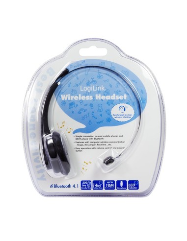 Cuffia mono e microfono Bluetooth