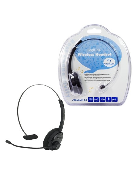 Cuffia mono e microfono Bluetooth