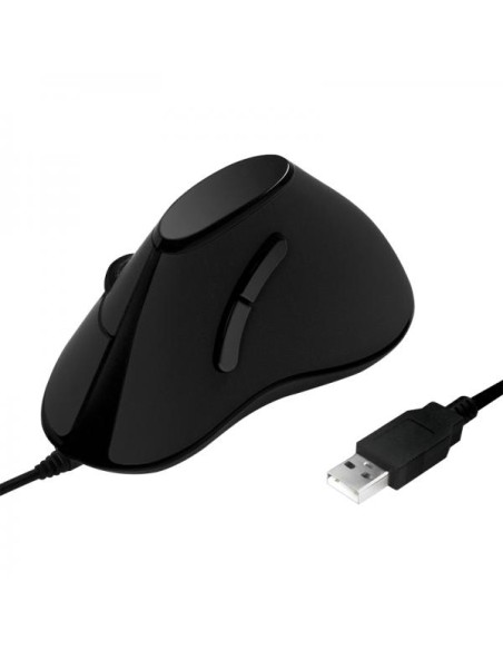 Mouse Verticale Ottico Ergonomico USB 1000dpi Nero