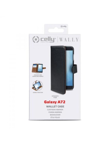 WALLY CASE GALAXY A72 5G/4G BLACK