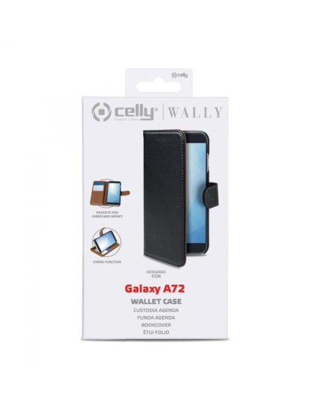 WALLY CASE GALAXY A72 5G/4G BLACK