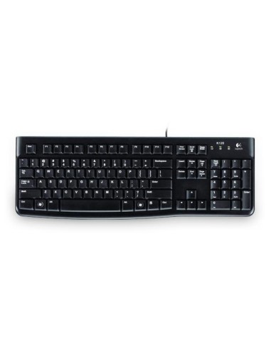 LOGITECH TASTIERA USB K120 WIRED NERA OEM