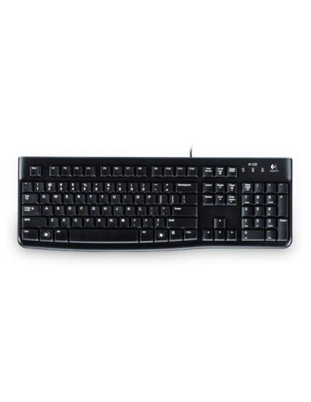 LOGITECH TASTIERA USB K120 WIRED NERA OEM