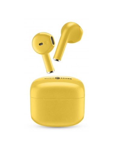 Cellularline MS Auricolari Swag TWS BT Giallo