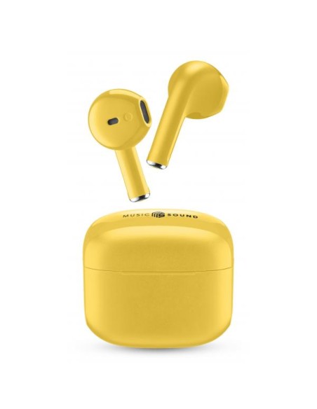 Cellularline MS Auricolari Swag TWS BT Giallo