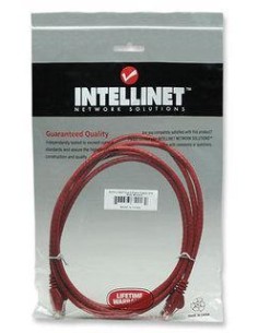 Cavo di rete Patch in Rame Cat. 6A Rosso UTP 2 m 2