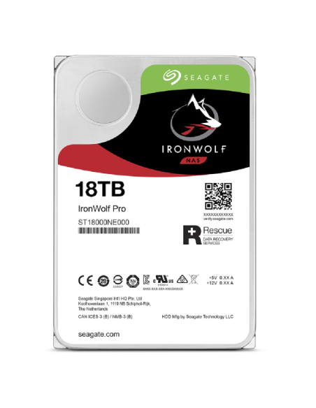 IRONWOLF PRO 18TB SATA 3.5 7200