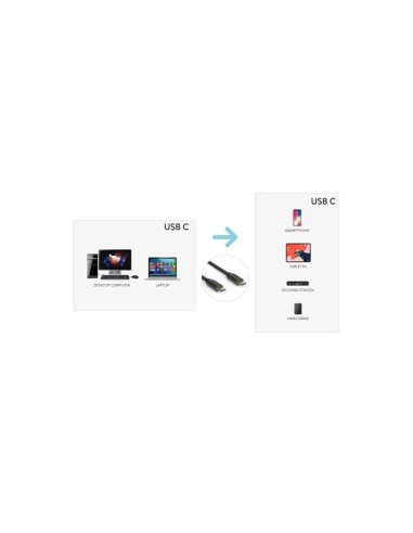 CAVO USB C TO USB C  180 CM M/M