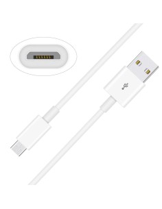 Cavo di Ricarica Rapida USB/Micro-USB 1m Bianco 2