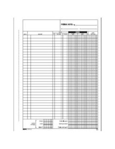CF10BLOCCO PRIMA NOTA CASSA 50X2RIC
