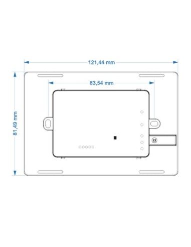 INTERRUTTORE SMART LUCI I3 PLUS W