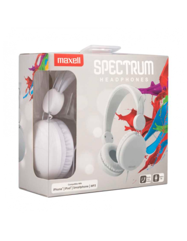CUFFIE CON MICROFONO SPECTRUM WHITE