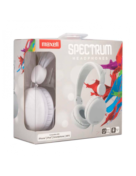 CUFFIE CON MICROFONO SPECTRUM WHITE
