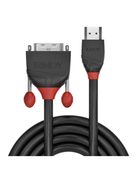 CAVO HDMI A DVI-D BLACK LINE  1M