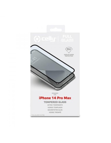 FULL GLASS IPHONE 14 PRO MAX BLACK