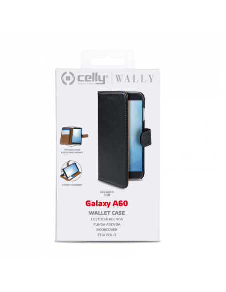 WALLY CASE GALAXY A60/M40 BLACK