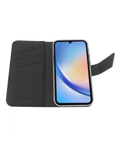 WALLY CASE GALAXY A34 5G BLACK